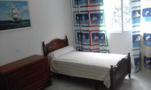 2 habitaciones y ropa de cama 