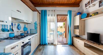 Villino Turchese Beachfront House with Ocean View and Terrace