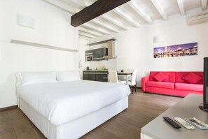 1 bedroom, iron/ironing board, travel crib, free WiFi