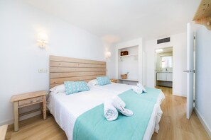 1 غرفة نوم ومكواة/لوح كي وواي فاي مجانًا وملاءات أسرّة