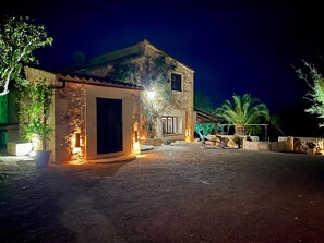 Exterior - Historical Finca with Pool, Garden, Wi-Fi & Air Conditioning; Parking Available (Portocolom)