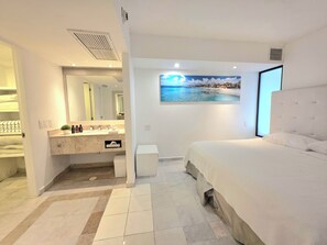 Junior Suite, Garden View | Bed sheets - Condo 2 BDR 5pax en Resort (Cancun)