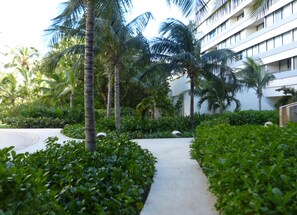 Property grounds - State of the Art beach front Condo (Cancun)