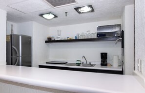 Comfort Suite, 2 Bedrooms, Private Bathroom | Private kitchen | Coffee/tea maker, dining tables - State of the Art beach front Condo (Cancun)