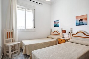 2 quartos, Wi-Fi de cortesia, roupa de cama