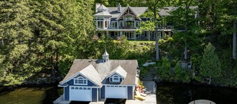 Gorgeous 7 Bed, 6 Bath Family Cottage on Lake Rosseau! Muskoka Room! Pool Table!