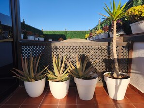 Property grounds - Apartment "Casa Orymar" with Ocean View, Mountain View, Balcony & Terrace (El Cotillo)