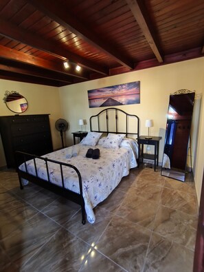 1 bedroom, iron/ironing board, free WiFi, bed sheets - Apartment "Casa Orymar" with Ocean View, Mountain View, Balcony & Terrace (El Cotillo)