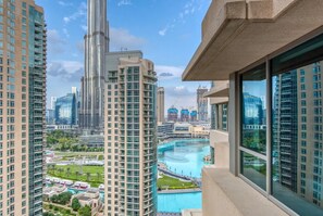 Outdoor pool - Spectacular 2BR Burj Khalifa & Fountain Views (Downtown Dubai)