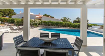 Increíble villa con terraza con vistas al mar - Villa Eva