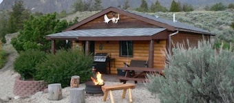 Jim Creek Cabin- Mountain Views, Cozy Cabin, on the way to Yellowstone!