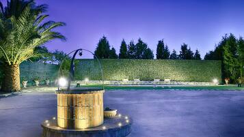 Overnattingsstedets uteområder