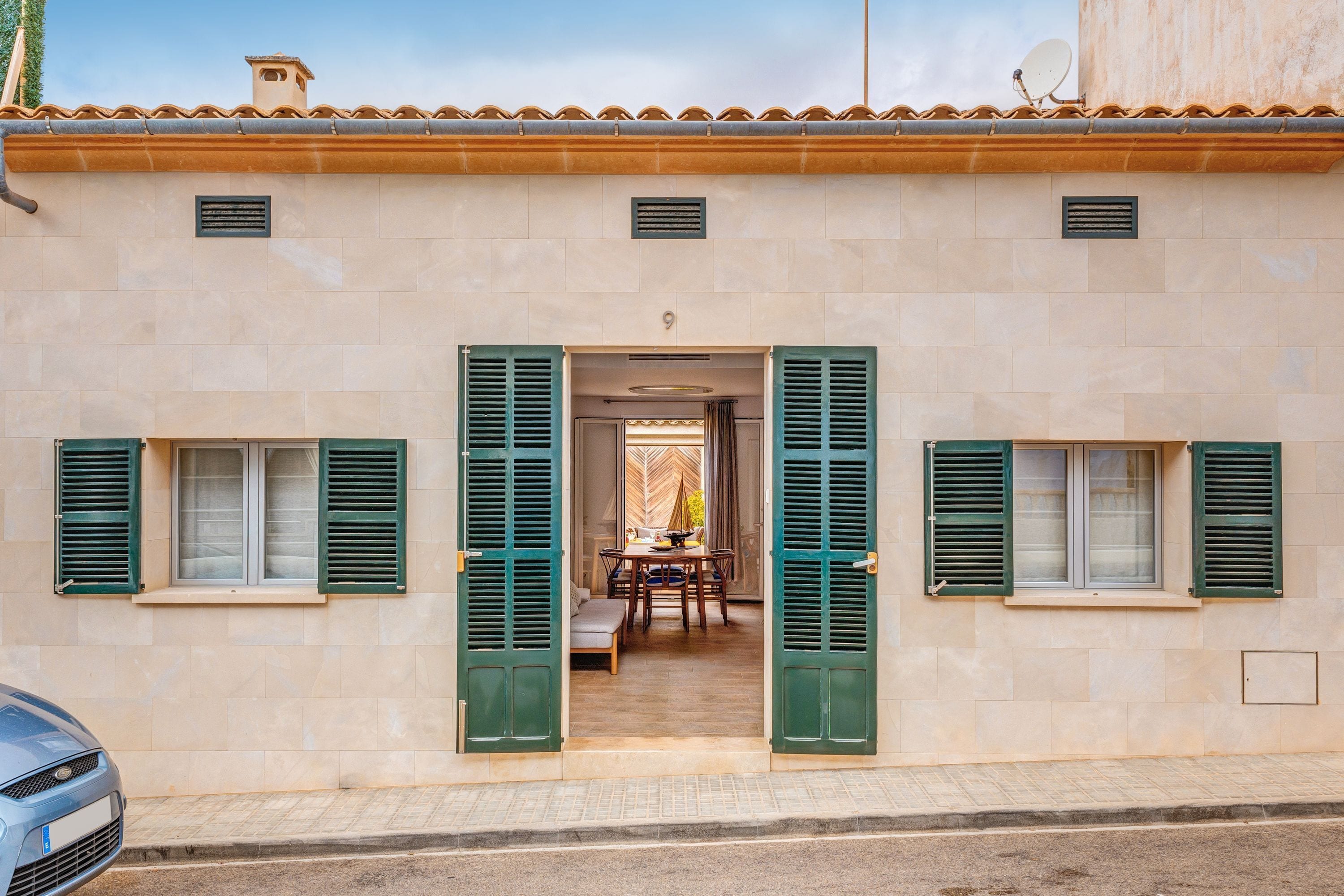 Details aan de buitenkant