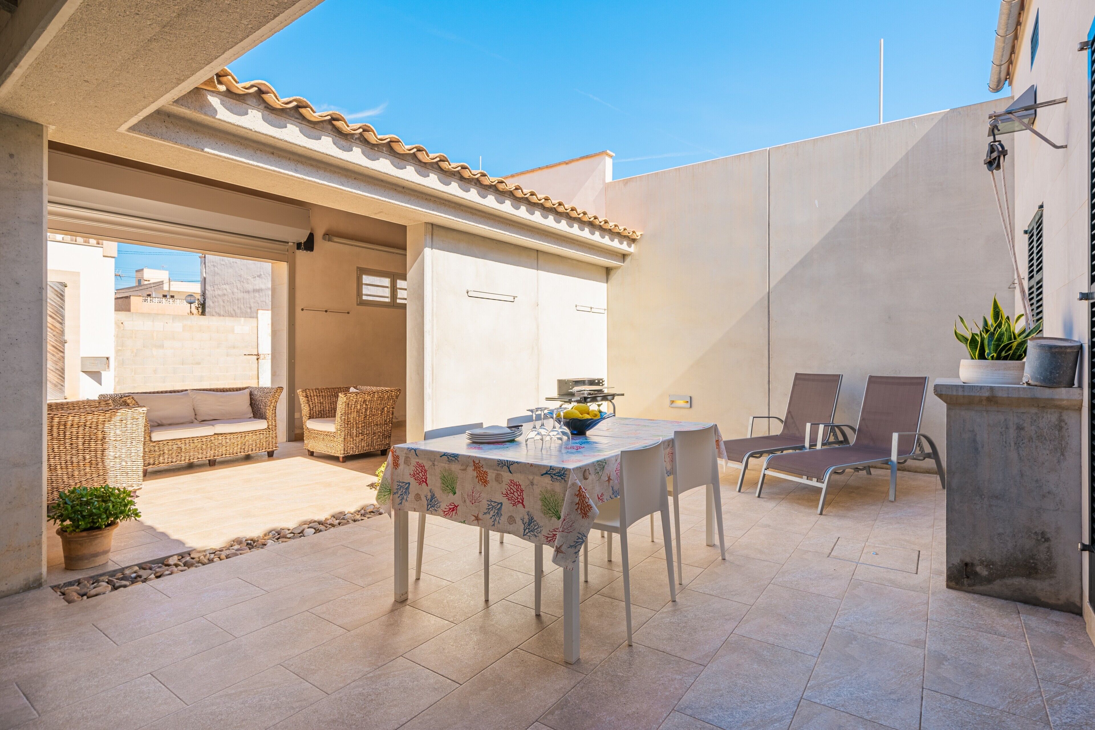 Udendørs spisemuligheder