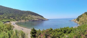 Villa avec terrasse et vue sur la mer - Rio nell'Elba : Villetta Natura Casa B