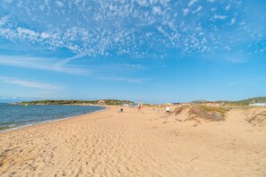 Beach nearby - Apartment "Conchiglia Rosa" with Shared Garden, Sea View & Wi-Fi (BARRABISA PALAU)