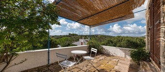 Maison de vacances de charme "Dimora tipica Carlofortina" avec vue sur la mer et les montagnes