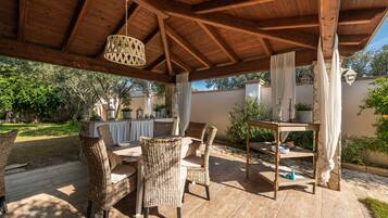 Opções para refeição ao ar livre