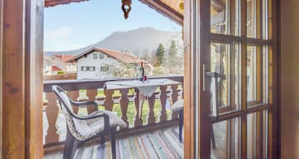 Appartement de vacances "Beim Kreuzfelder Zwiesl" avec jardin, balcon et vue montagne
