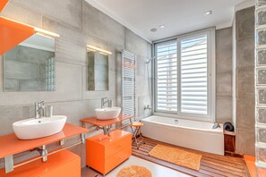 Badewanne, Handtücher