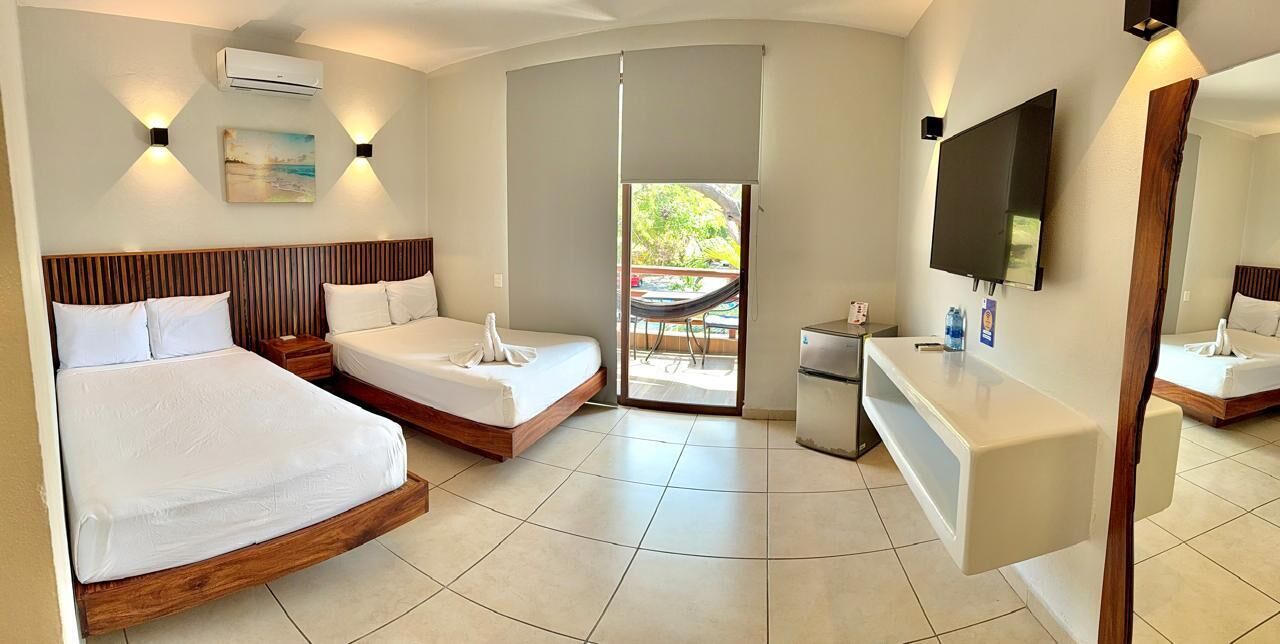 Habitación doble | Tabla de planchar con plancha y wifi gratis