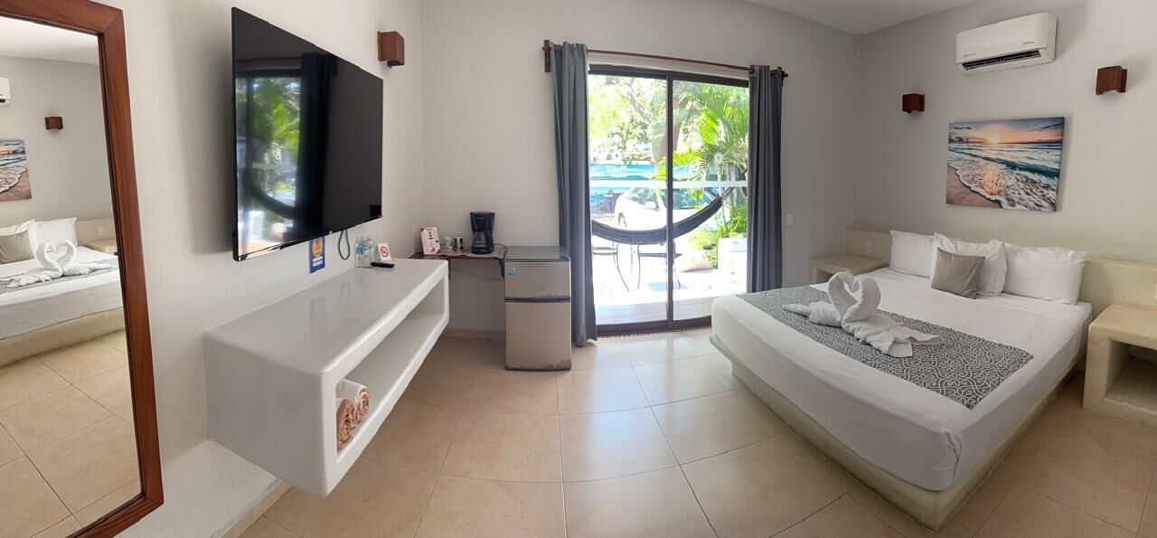 Habitación Deluxe | Tabla de planchar con plancha y wifi gratis