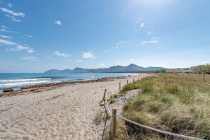 Accommodatie ligt op het strand
