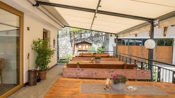 Opções para refeição ao ar livre