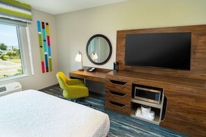 In-room safe, desk, blackout curtains, iron/ironing board