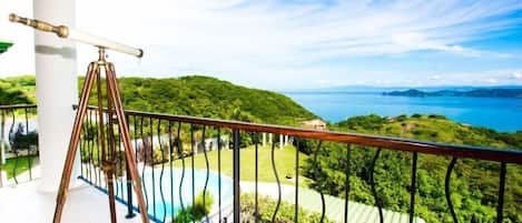 Luxury Double Room, 2 Double Beds, Private Pool, Ocean View | Balcony