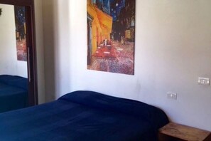 1 bedroom, bed sheets - N186 - Numana, new two-room apartment with swimming pool (Maratta)
