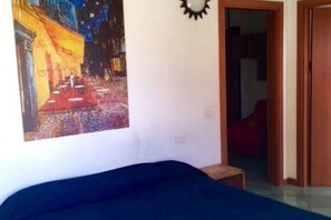1 bedroom, bed sheets - N186 - Numana, new two-room apartment with swimming pool (Maratta)