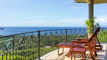 Pemandangan dari properti