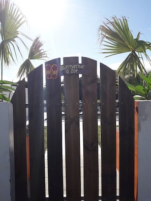 Enceinte de l’hébergement