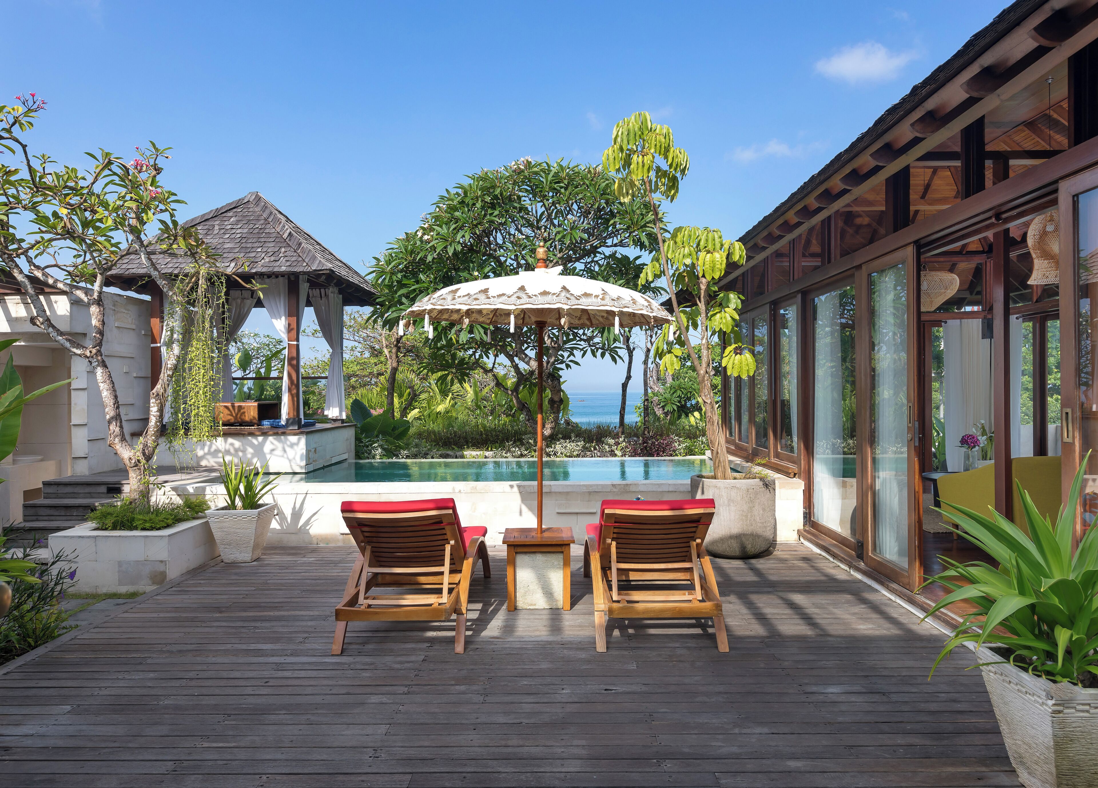 Villa Panoramique, 2 chambres, vue mer, en front de mer (The Chands Two)