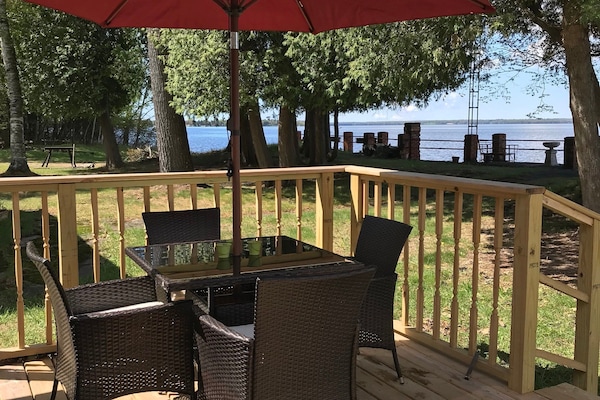 Seating area deck