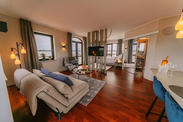 Televisión y estéreo