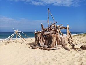 In Strandnähe, Liegestühle