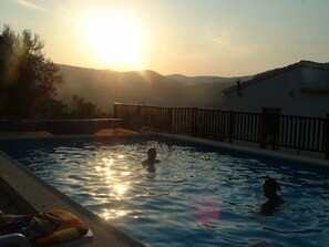Outdoor pool - Family home overlooking the Serpis River, 100% Nature (Villalonga)