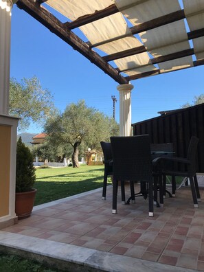 Room, 1 Bedroom, Smoking, Balcony | Outdoor dining - Room-l'eremo Luxury Messonete (Corfu)