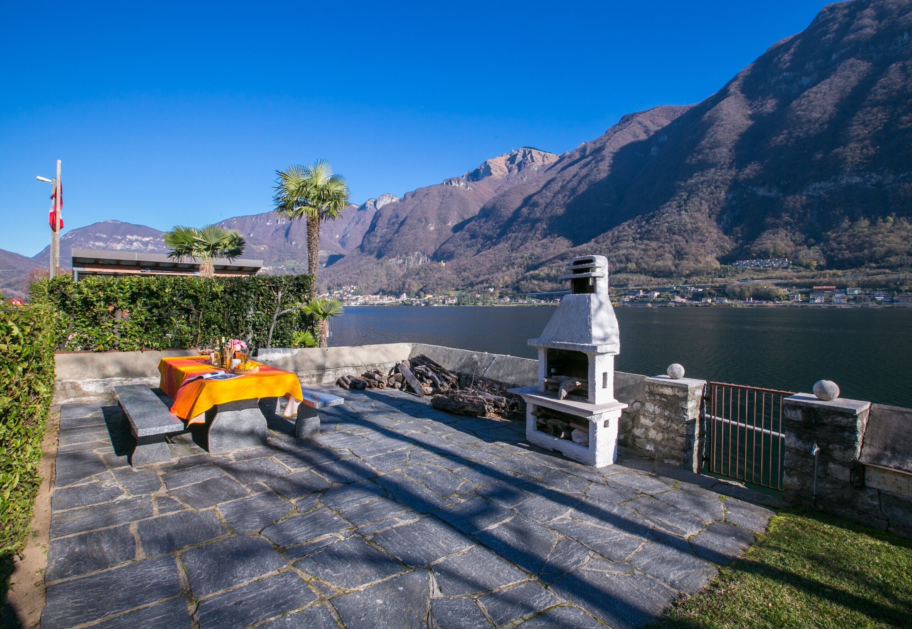 Family Apartment, Multiple Bedrooms, Lakeside (Casa Sibylle with Sauna and Pool) | Terrace/patio