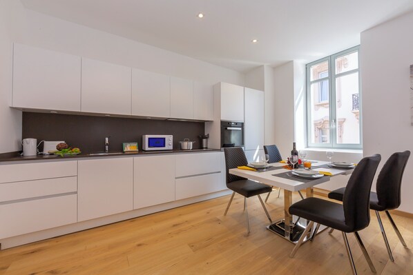 Family Apartment, Multiple Bedrooms (Heart of Lugano) | Dining - Heart of Lugano (Lugano)