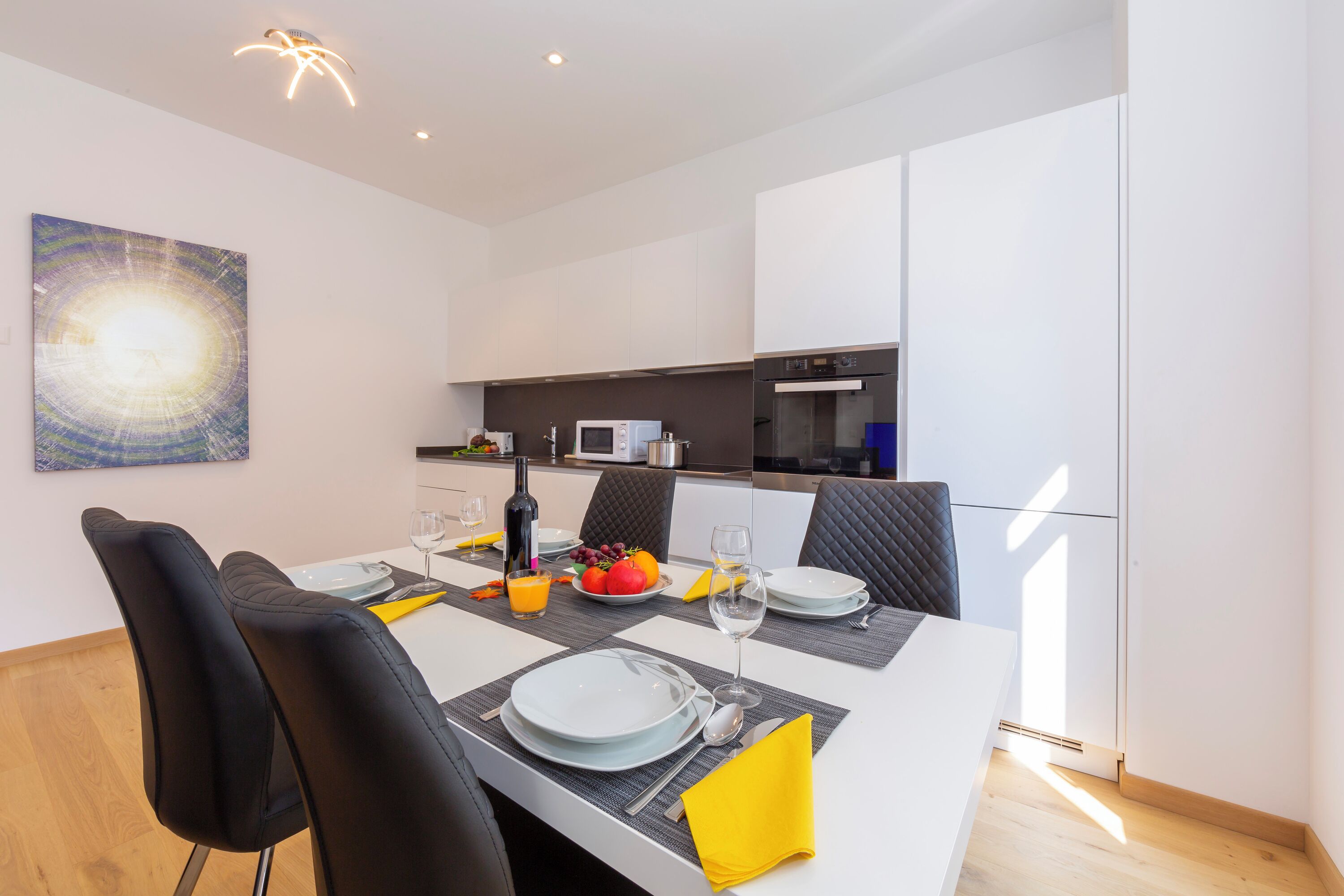 Familieleilighet, flere soverom (Heart of Lugano) | Spiseområde
