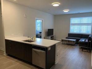 Apartment, 4 Bedrooms | Living area