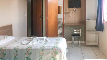 Free WiFi, bed sheets