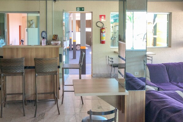 Sala de estar en el lobby