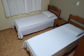 Free WiFi, bed sheets