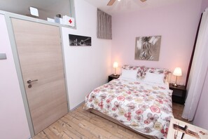 Departamento, 1 habitación | 1 habitación, tabla de planchar con plancha, wifi gratis y ropa de cama 