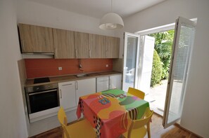 Studio, 1 Bedroom | Living area | 1-inch flat-screen TV with satellite channels, TV - Apartments Paris (Rovinj)