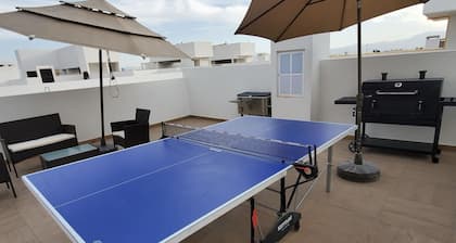 Centrico Departamento con roof garden privado edificio nuevo 2 recamaras